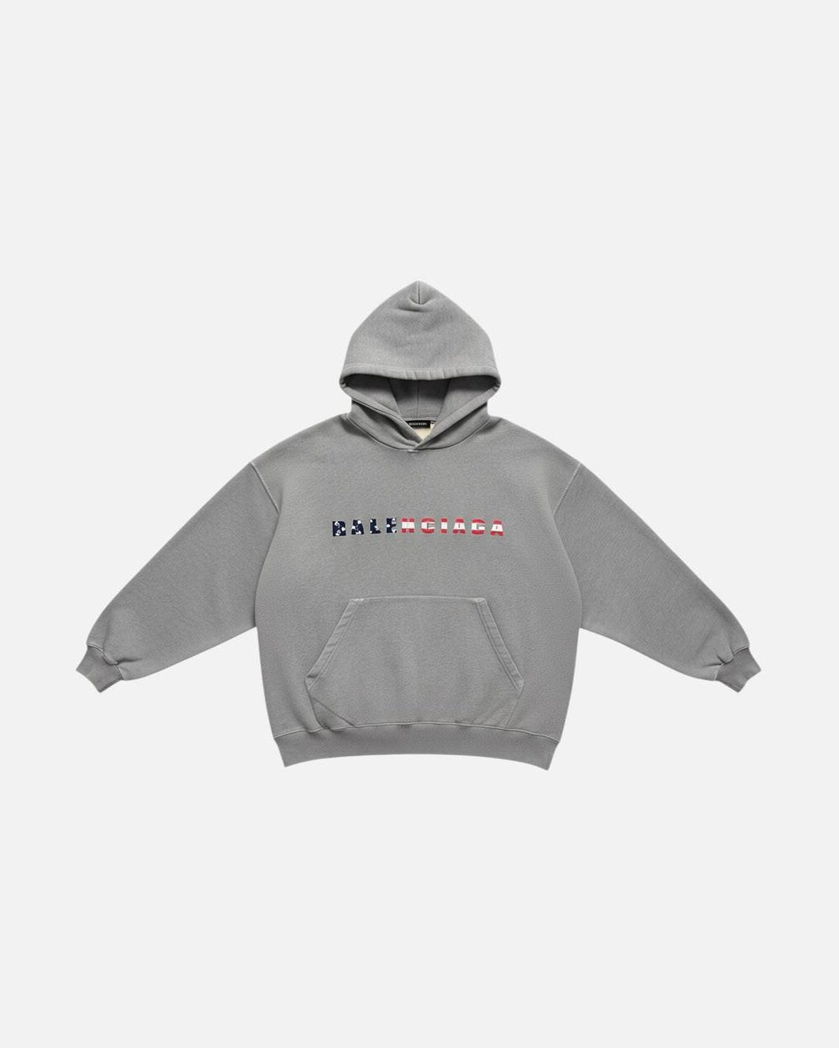 Balenciaga International USA Grey Hoodie - photo 1