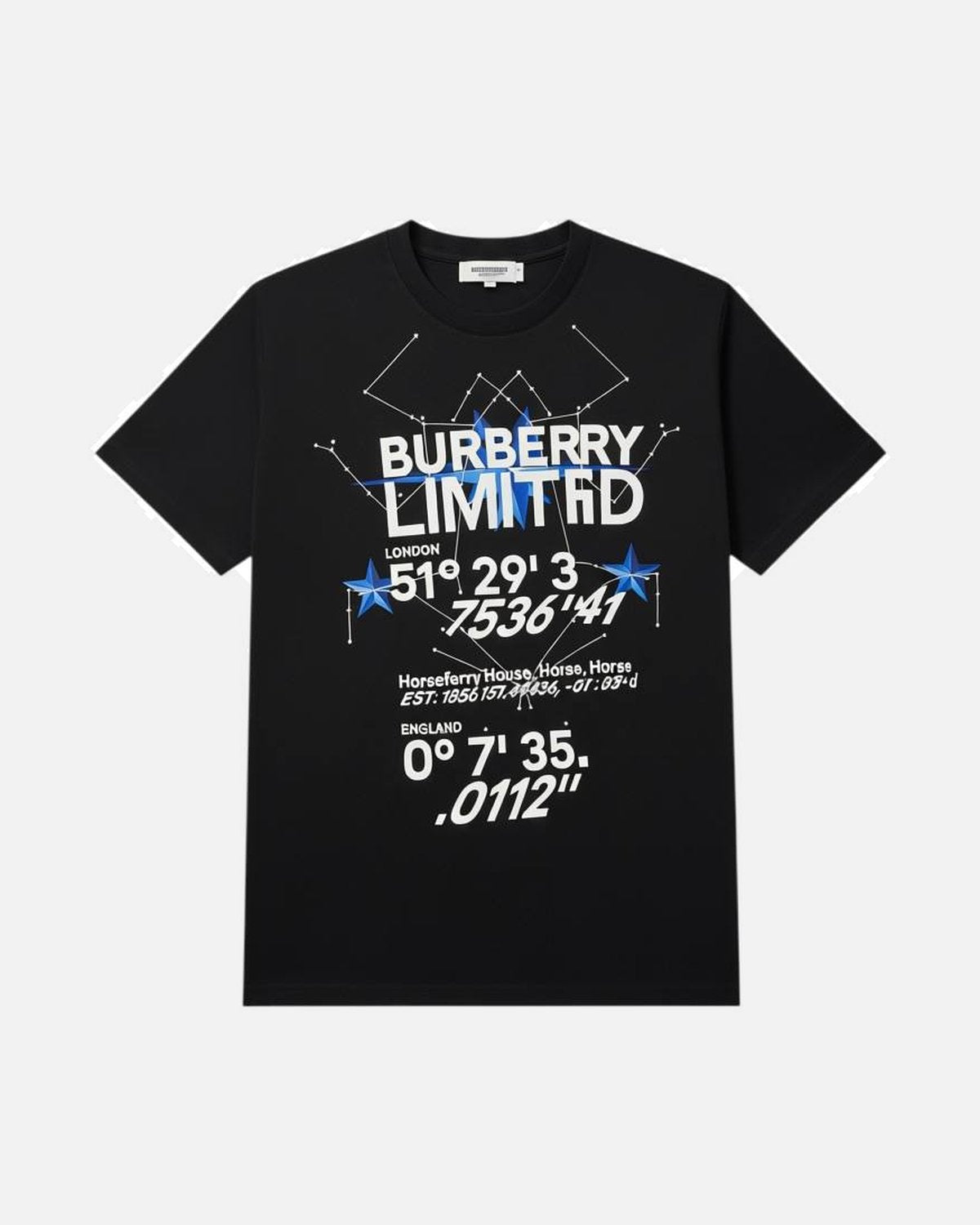 Burberry Constellations Black Tee - photo 1