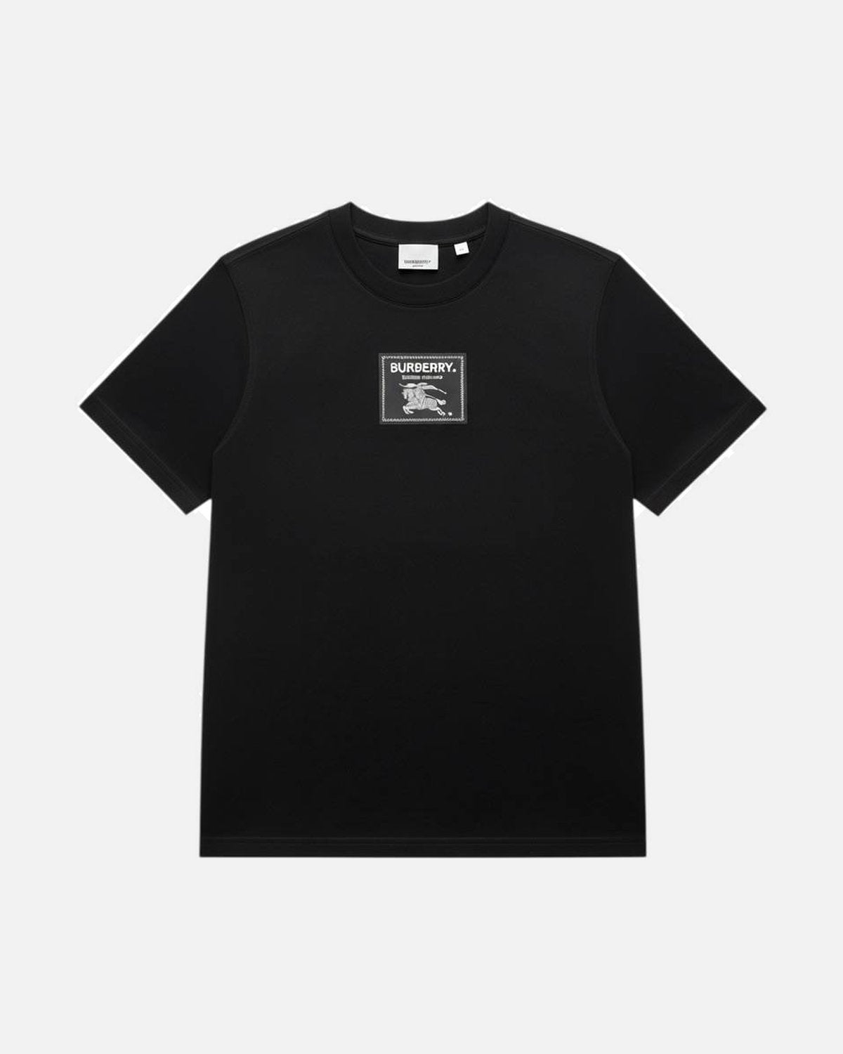 Burberry Horse Logo Square Black Tee - photo 1