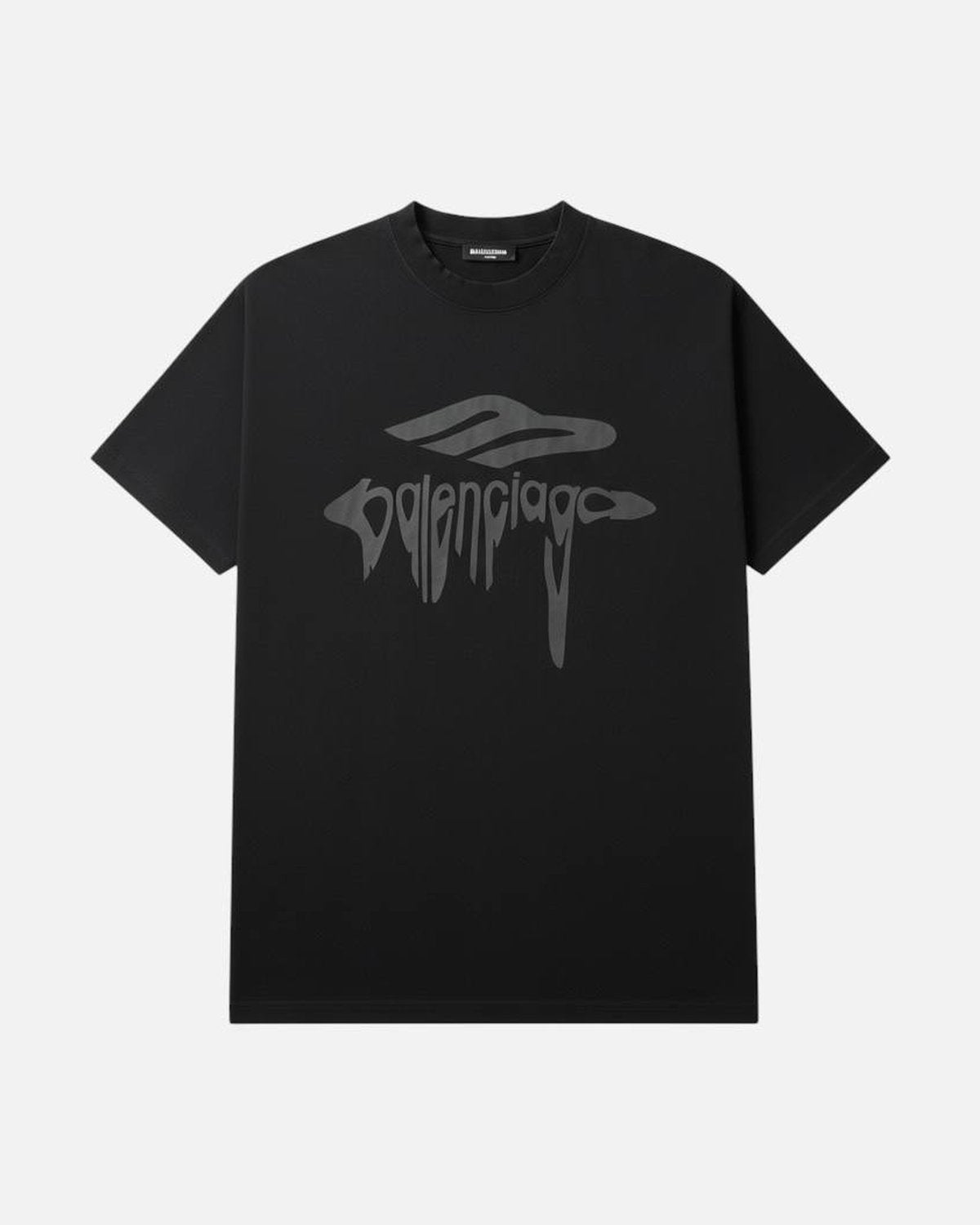 Balenciaga 3B Liquefied Black Tee - photo 1