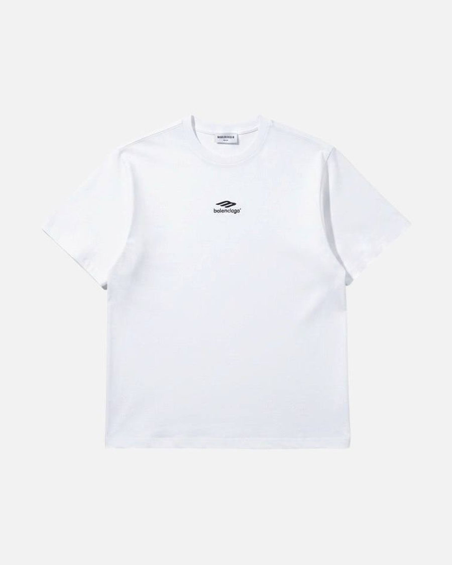 Balenciaga 3S Sports White/Pink Tee - photo 1