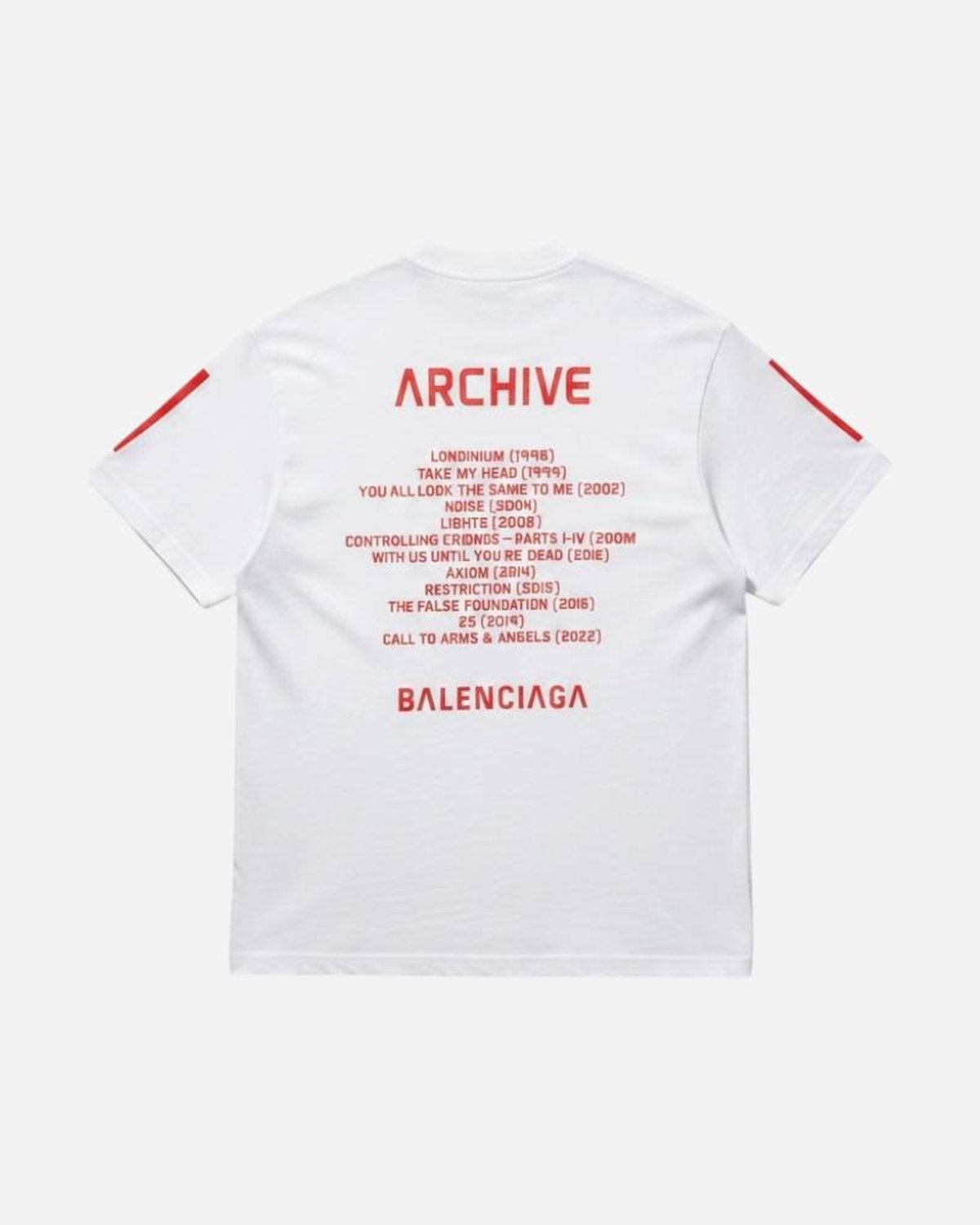Balenciaga Archive Music Grey Tee - photo 2