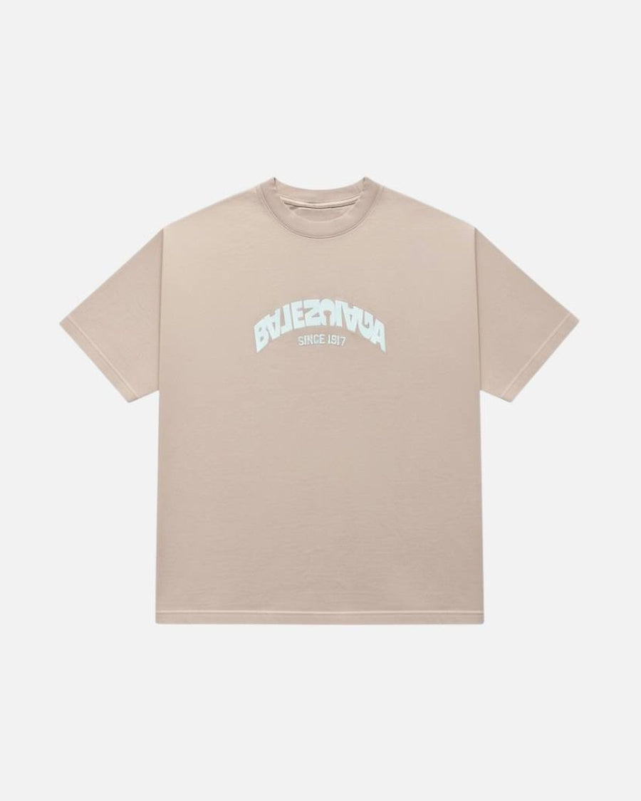 Balenciaga Backflip Embroidered Pink Tee - photo 1