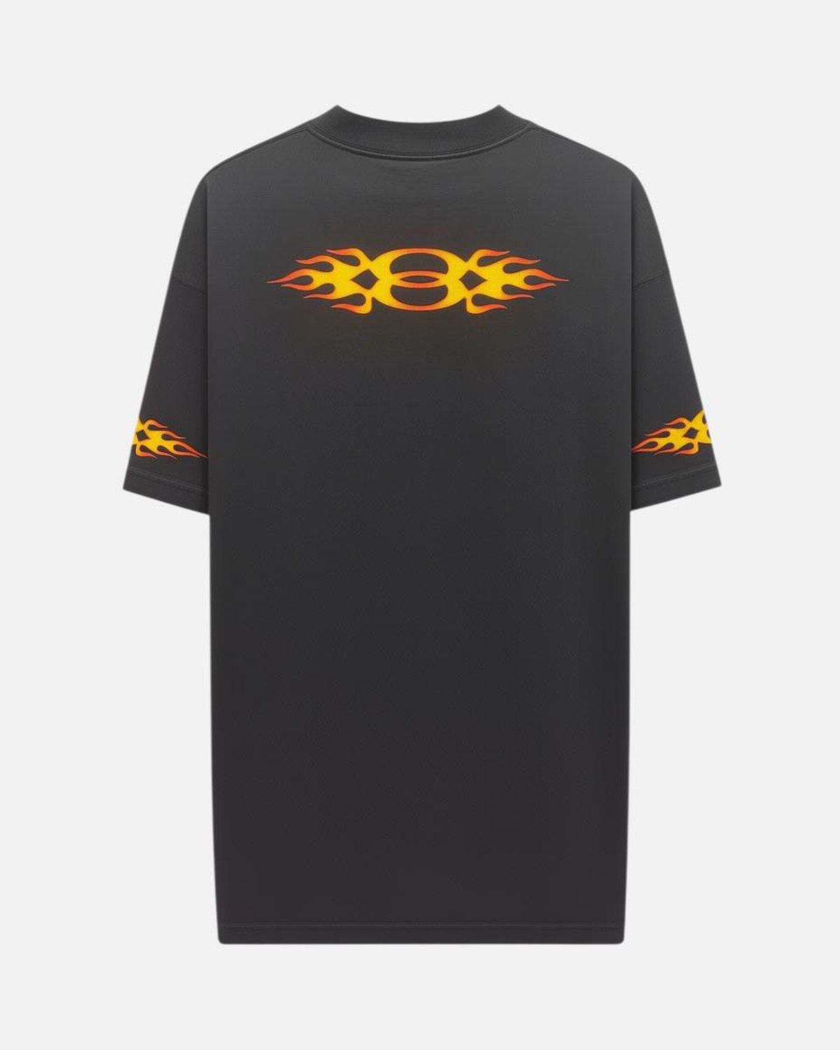 Balenciaga Burning Unity Black Tee - photo 2