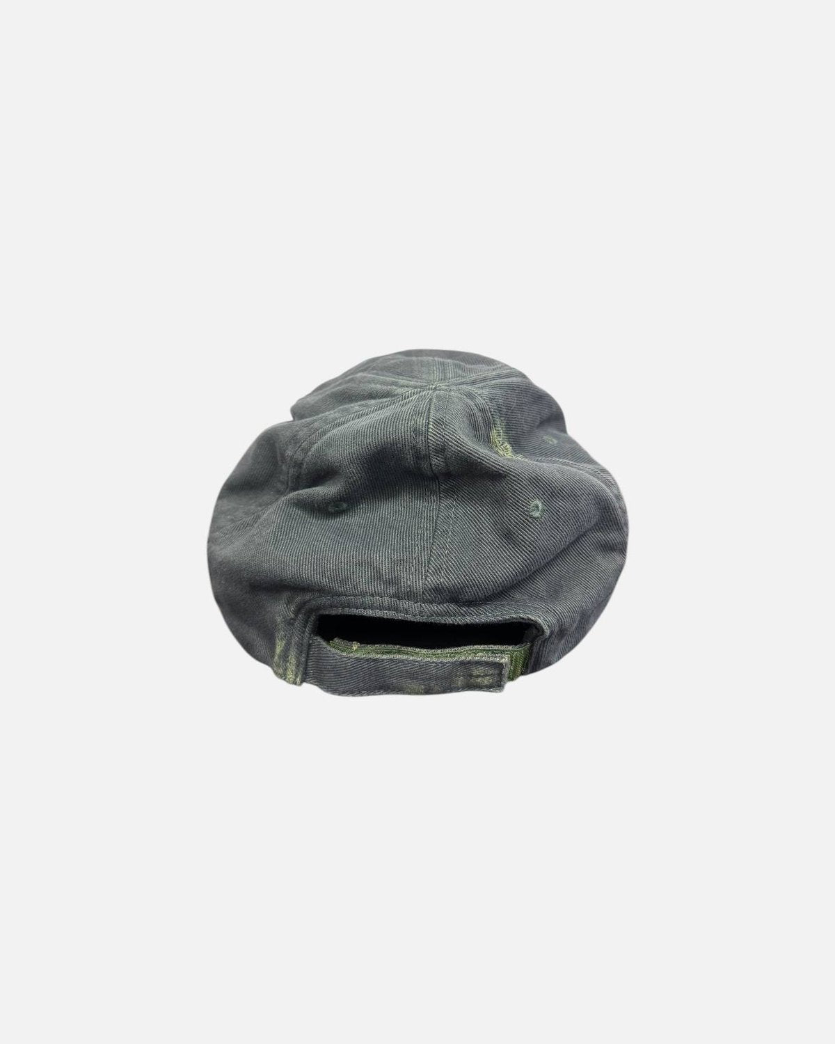 Balenciaga Cap Distressed Baseball Dark Grey - photo 3