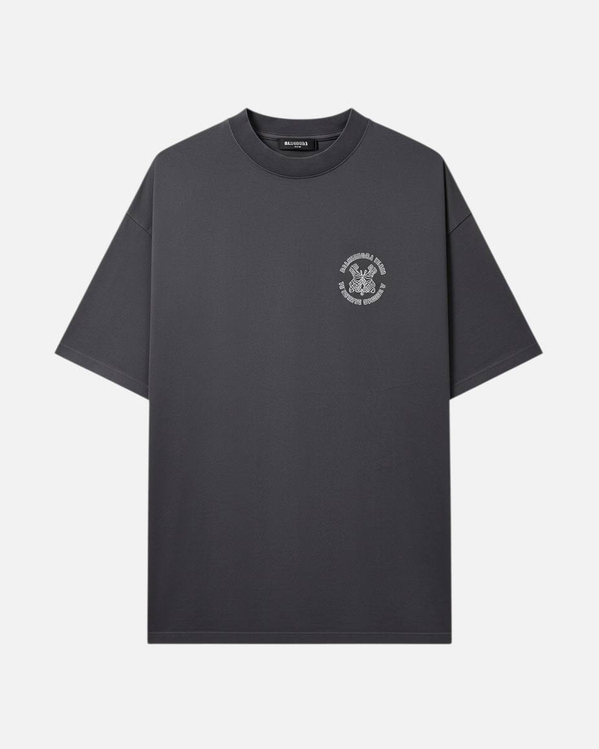 Balenciaga Crest Paris Logo Black Tee - photo 1