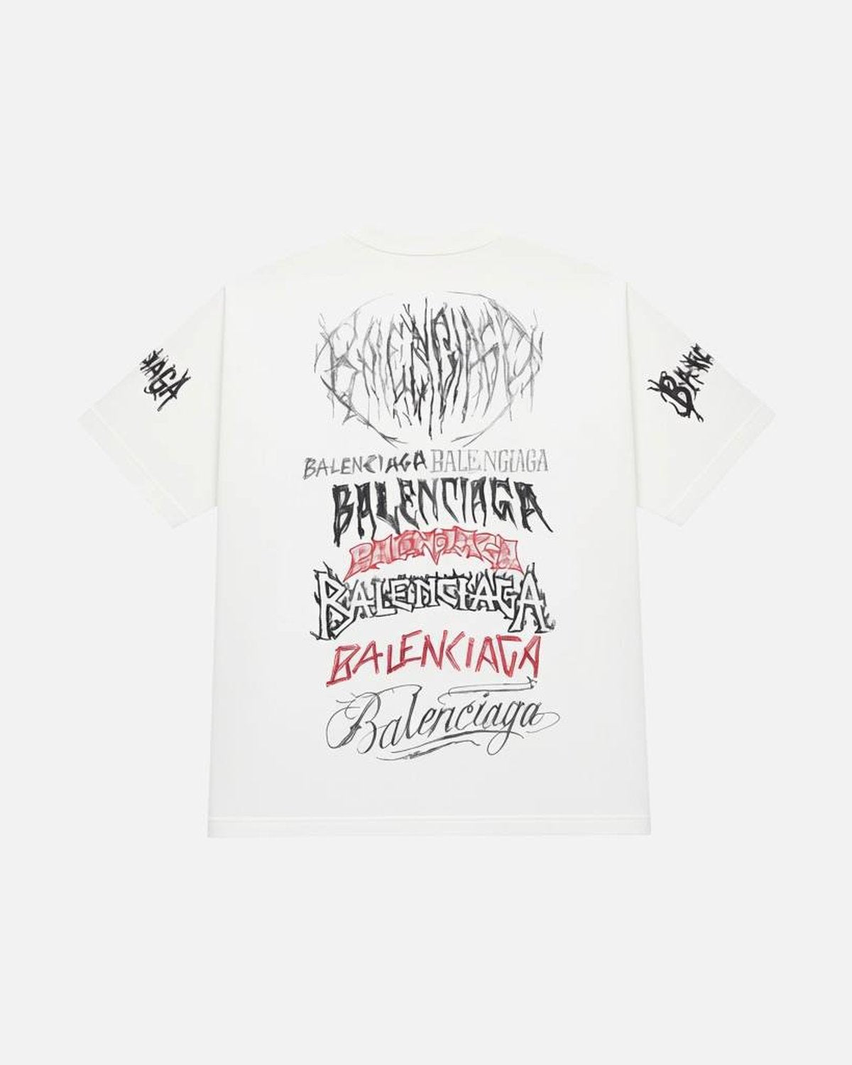Balenciaga DIY Metal White Tee - photo 1