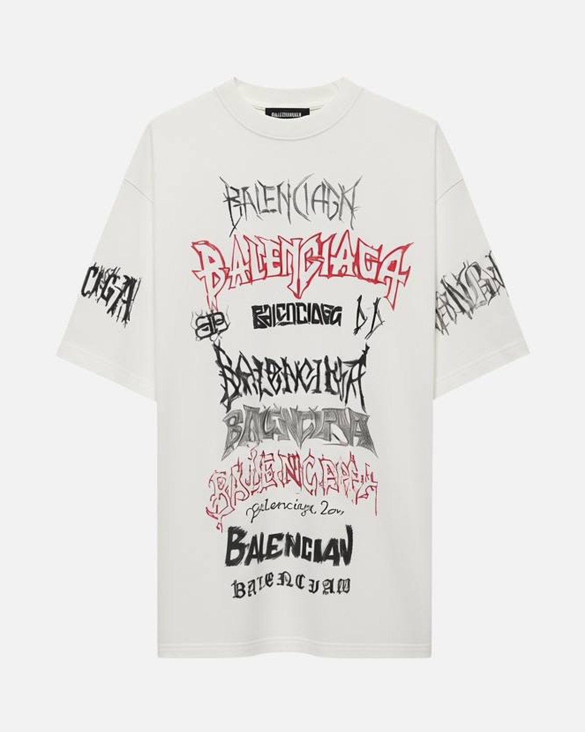 Balenciaga DIY Metal White Tee - photo 2