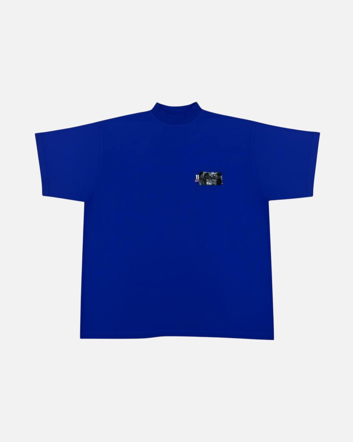 Balenciaga Gaffer Blue Tee - photo 1