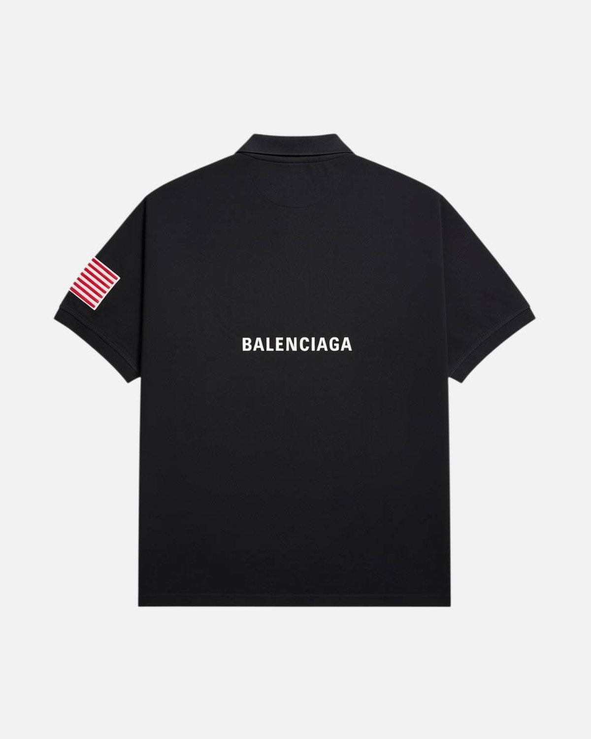 Balenciaga NASA Polo Black Tee - photo 2