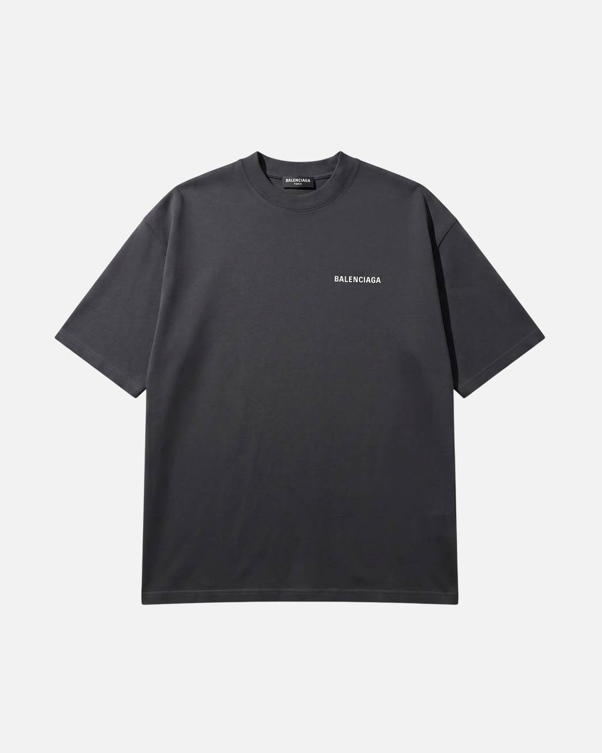 Balenciaga Rear Logo Black Printed Tee - photo 1