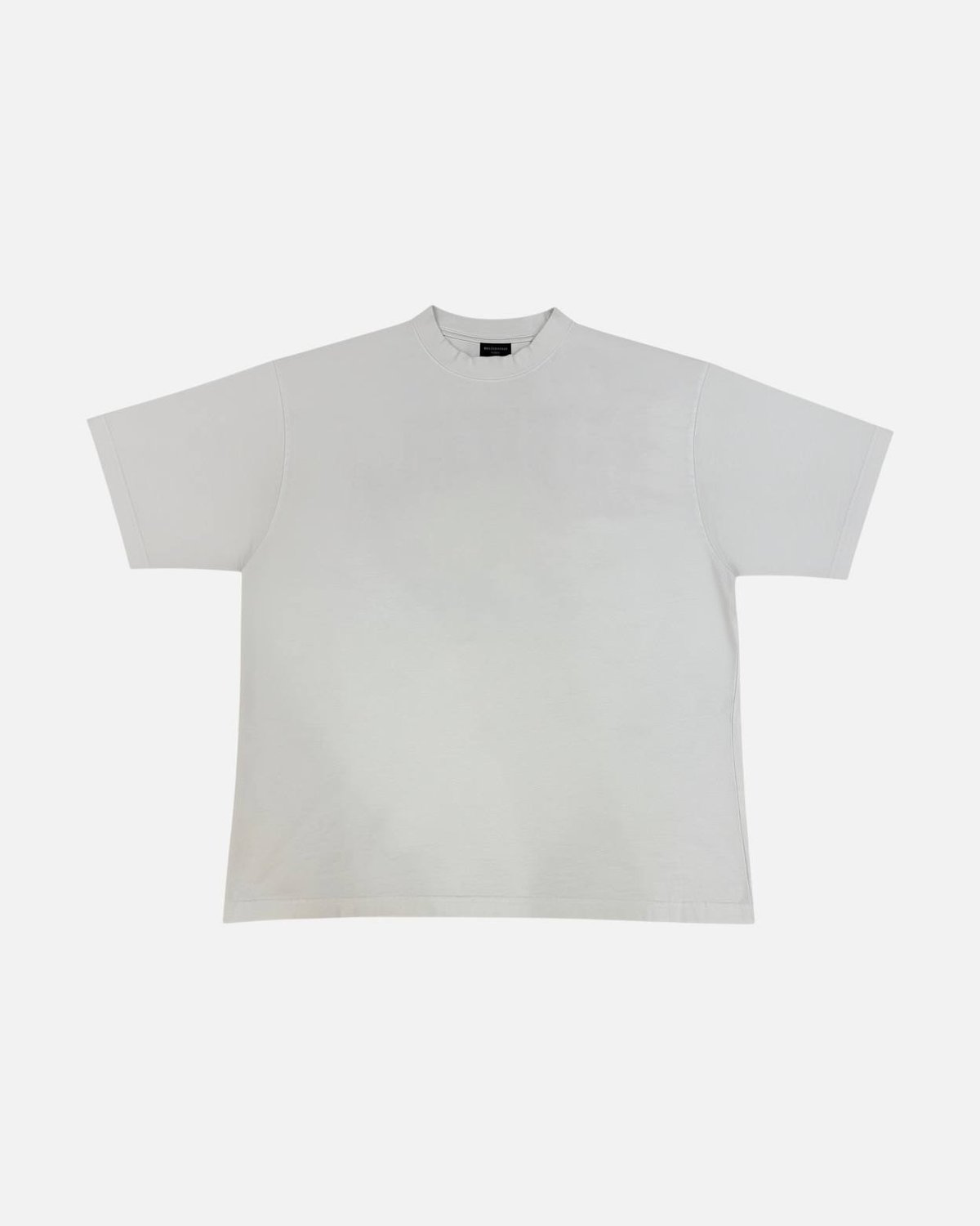 Balenciaga Rear Pink Printed White Tee - photo 1