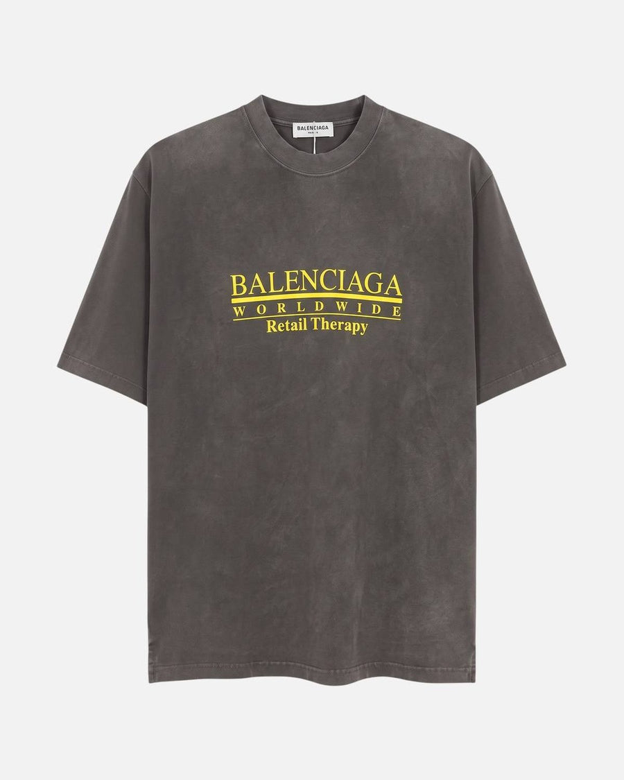 Balenciaga Retail Therapy Black Tee - photo 1