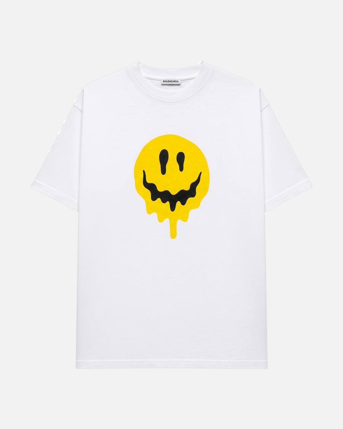 Balenciaga Smiley White Tee - photo 1