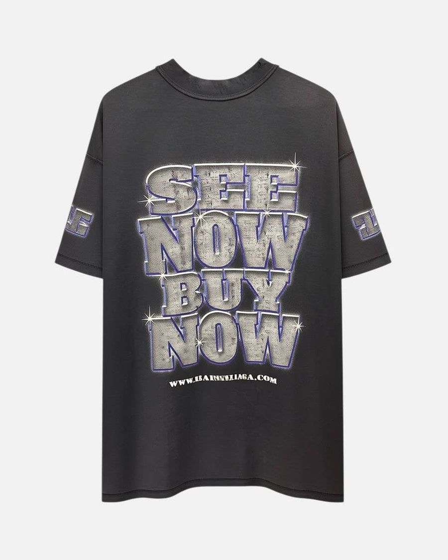Balenciaga SNBN Inside Out Black Tee - photo 1