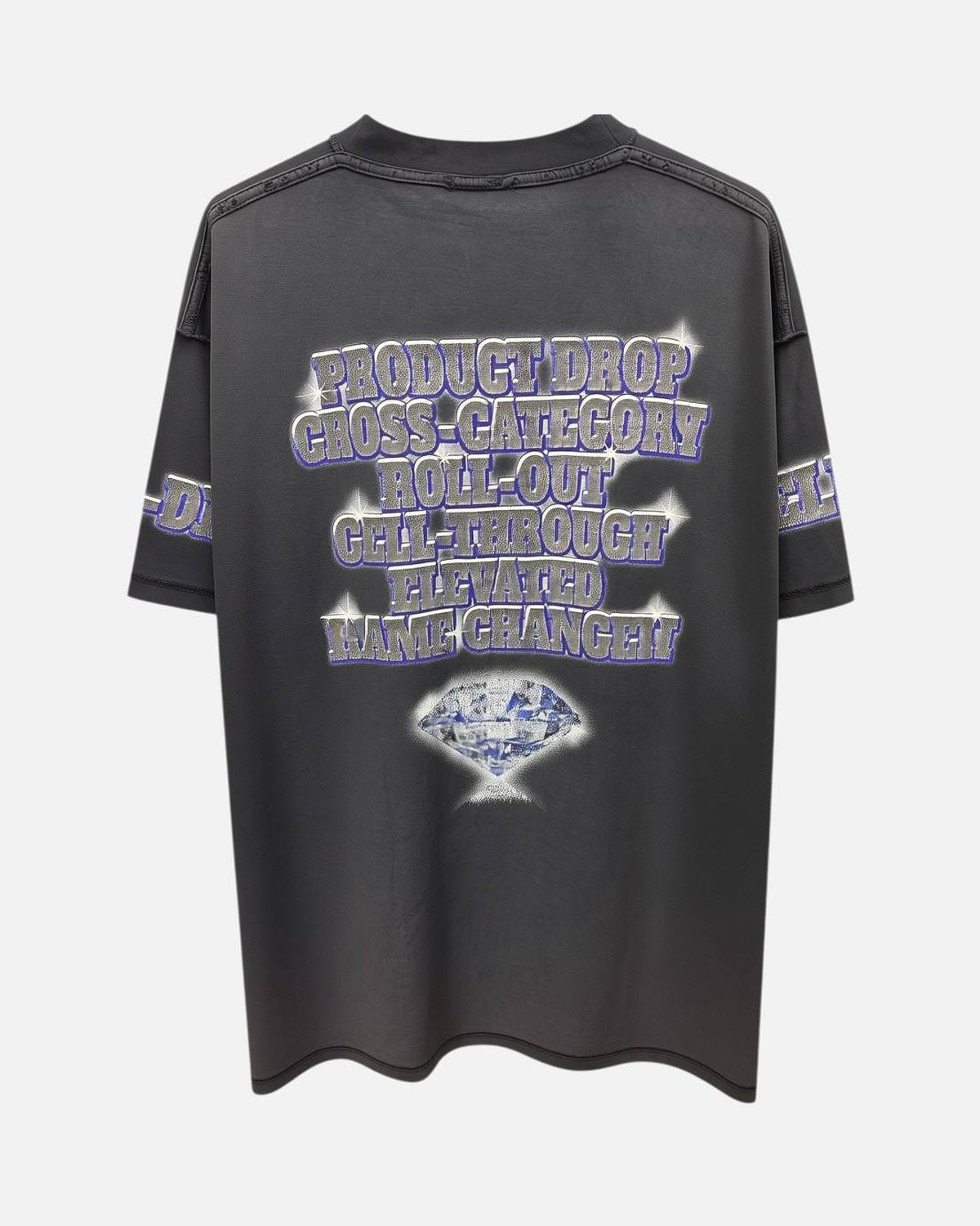 Balenciaga SNBN Inside Out Black Tee - photo 2