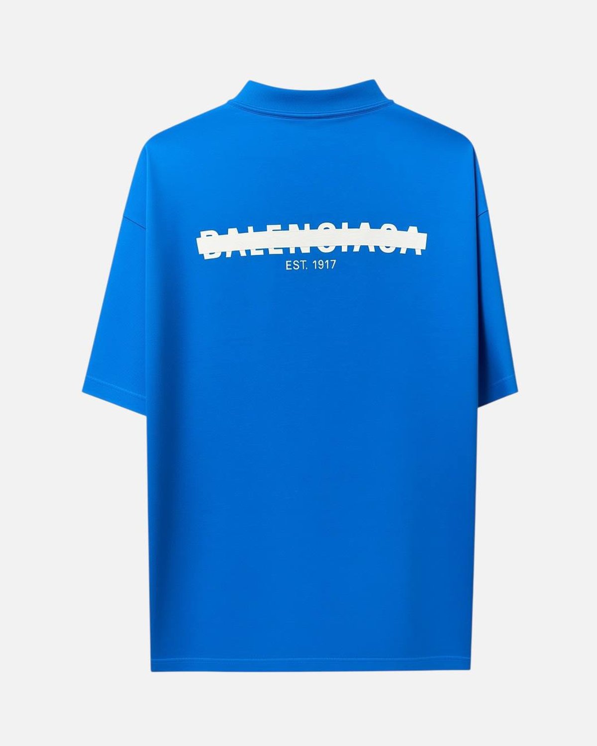 Balenciaga Strikeout Blue Tee - photo 2