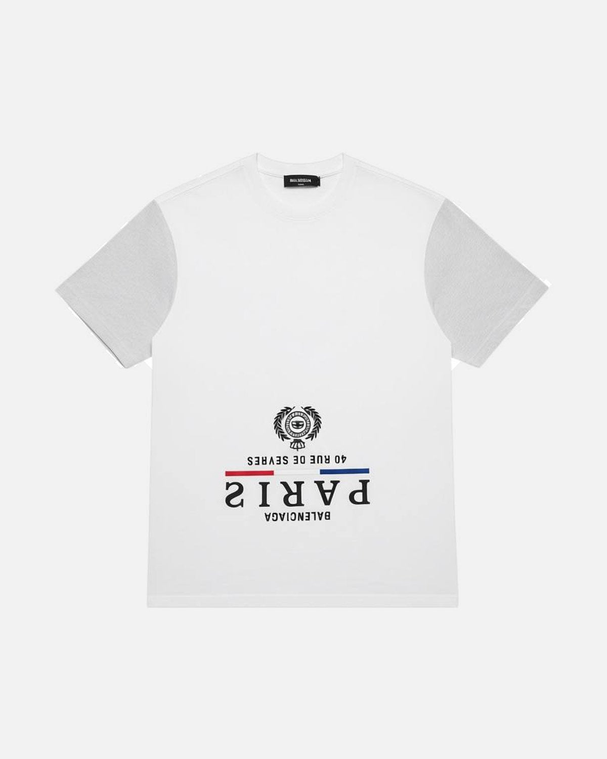 Balenciaga Upside Down Speedhunter White Tee - photo 1