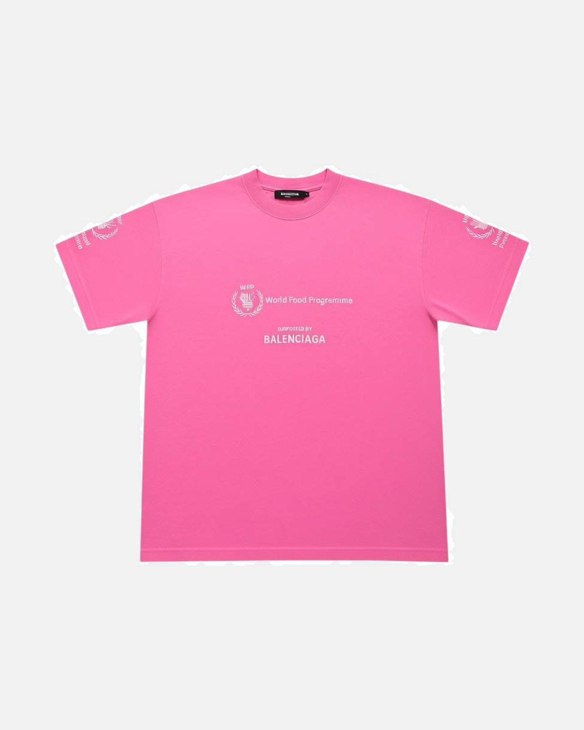 Balenciaga WFP Pink Tee - photo 1