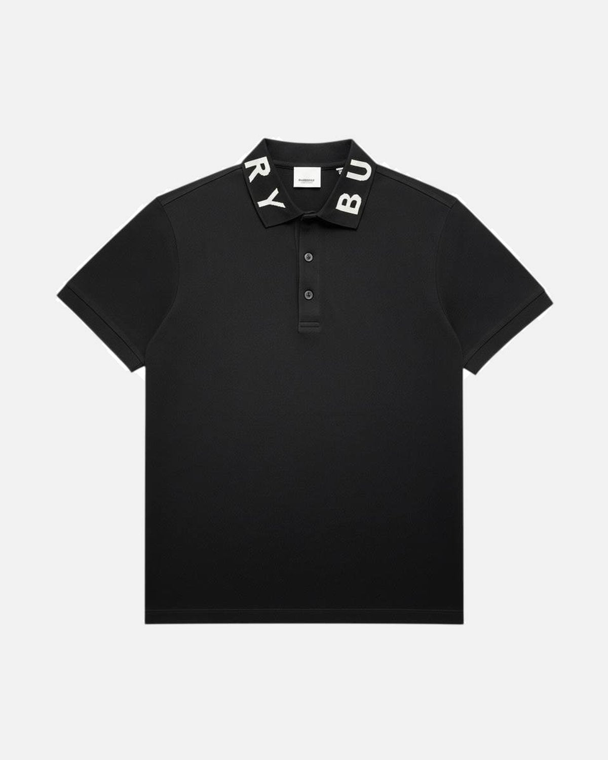 Burberry Polo Burberry Collar Black Tee - photo 1