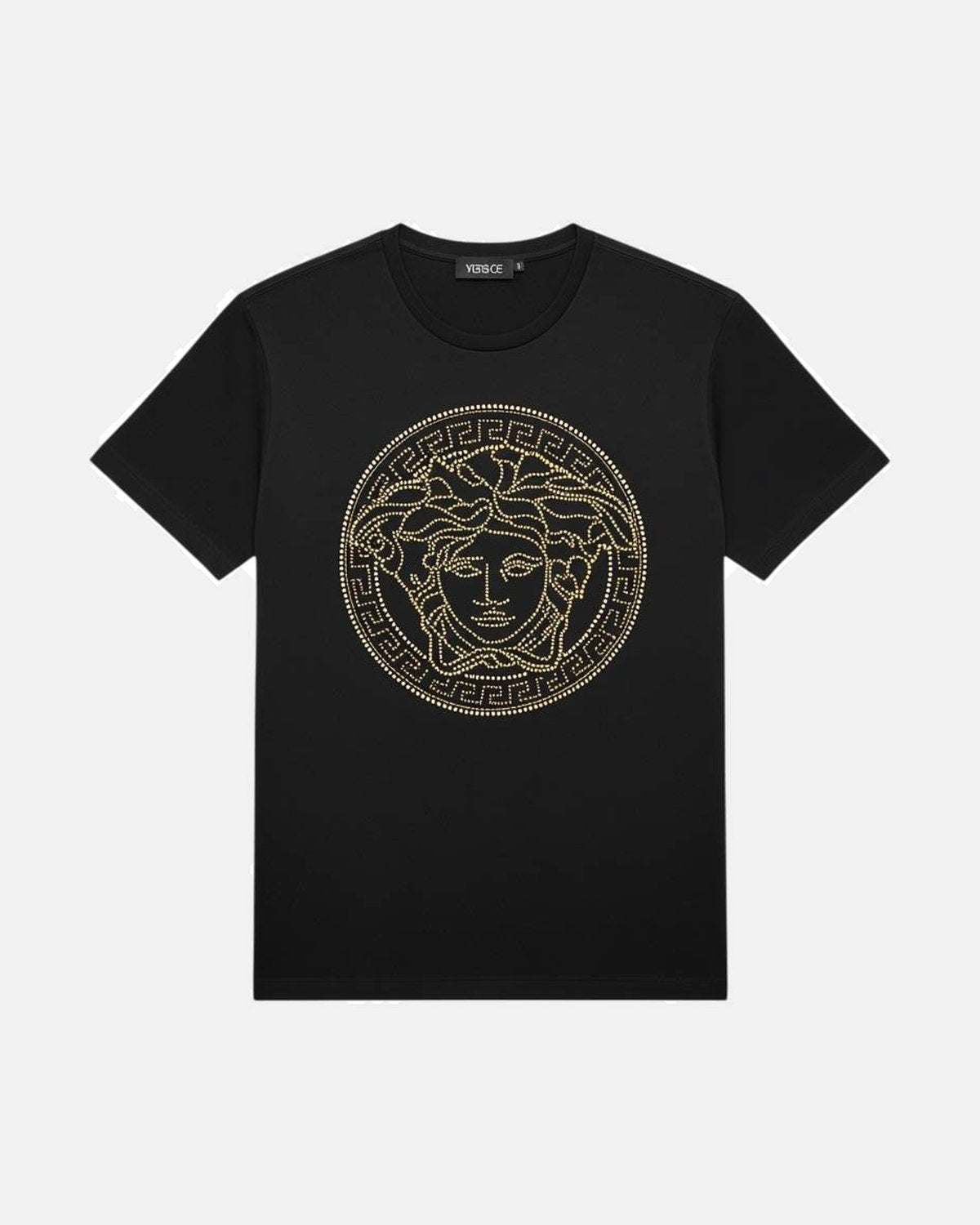 Versace Medusa Head Crew-neck Black Tee - photo 1